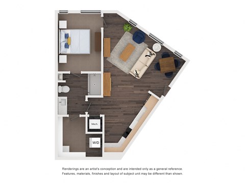 Alton East A2 Floor Plan